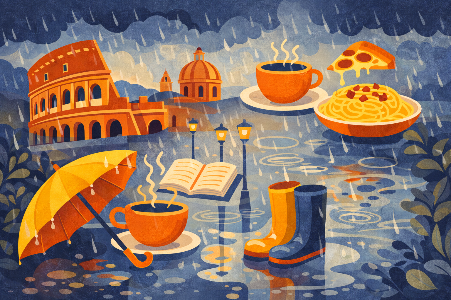 Rome in the rain: what to do when the weather turns