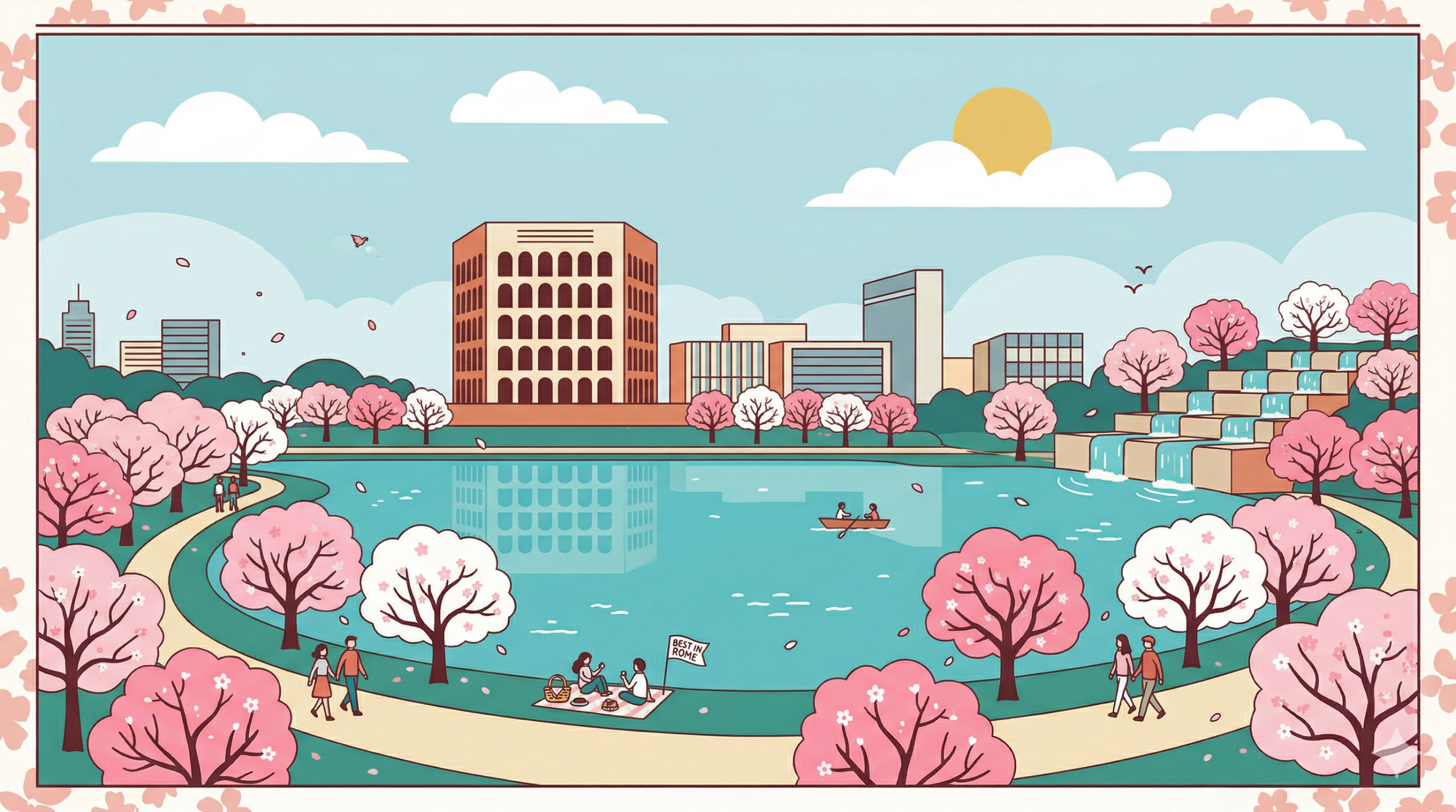 Sakura in Rome: Your Guide to Hanami 2026 at the EUR Lake