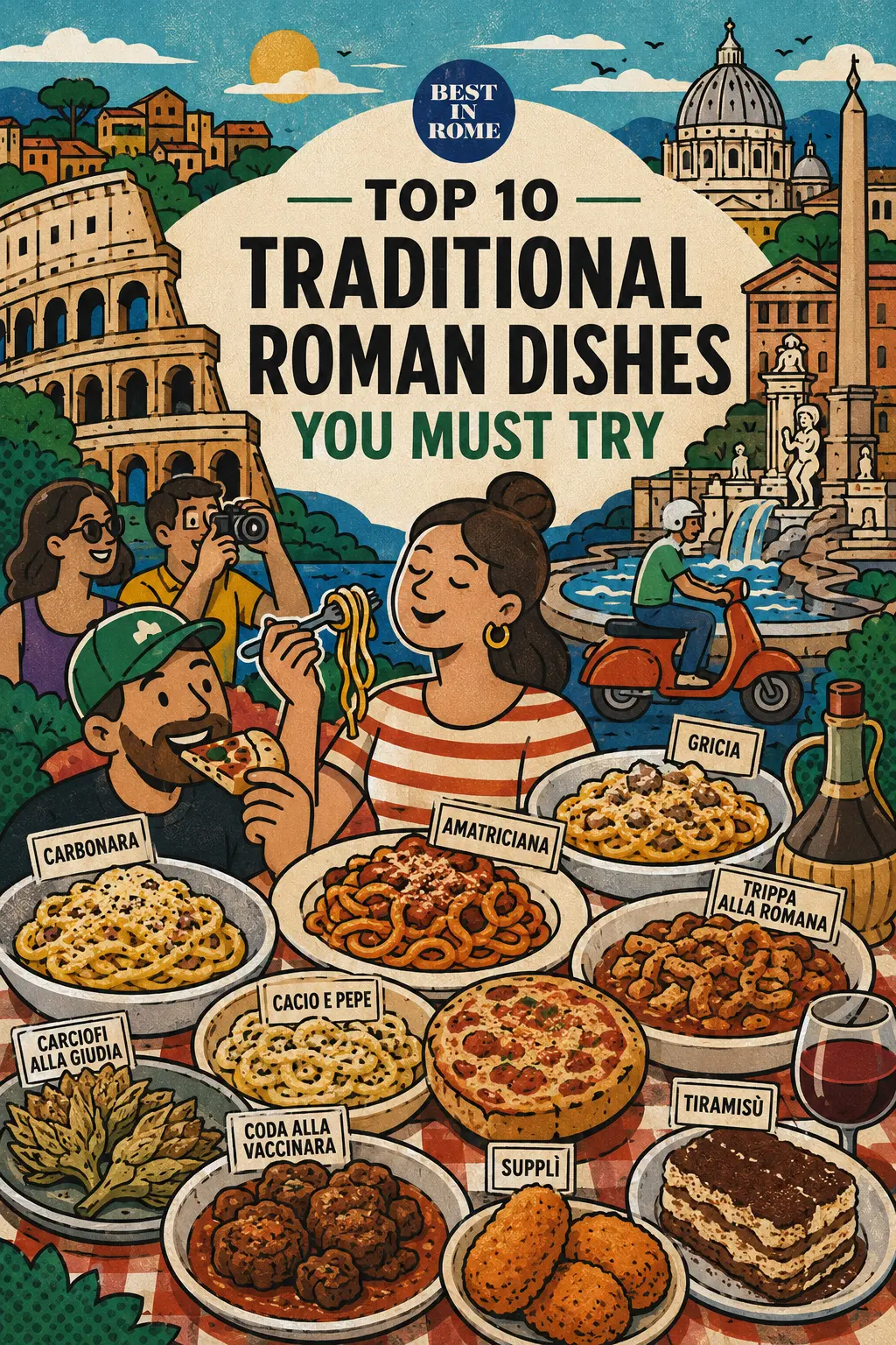 Traditional Roman Food: The 10 Dishes You Must Try in Rome