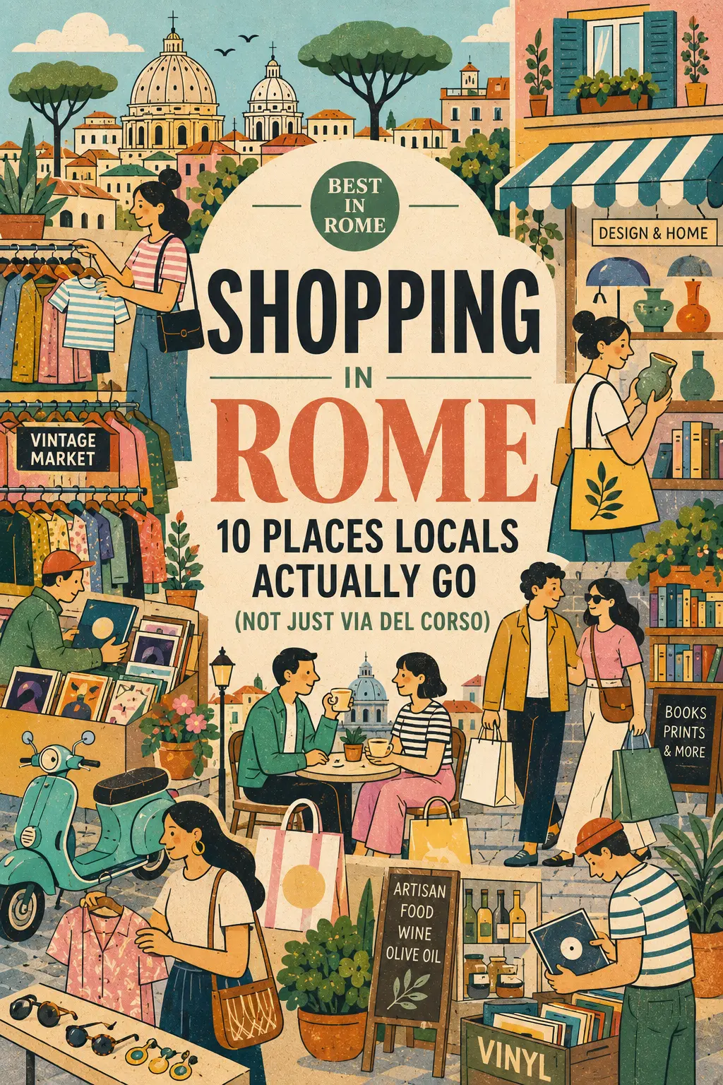 Shopping in Rome: 10 Places Locals Actually Go (Not Just Via del Corso)