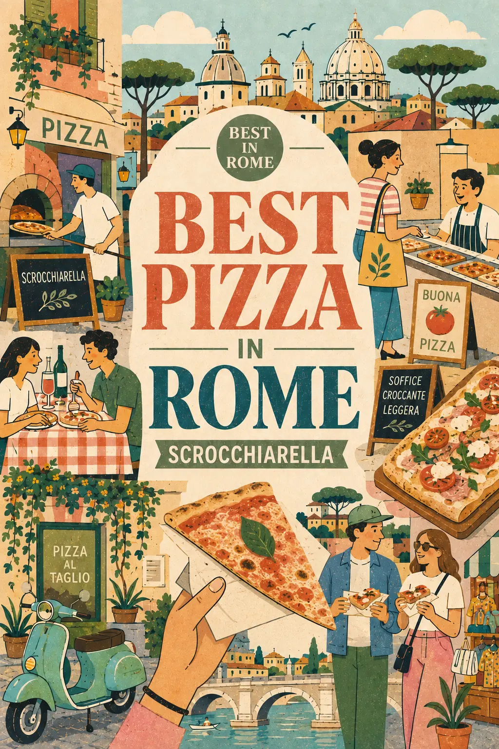 Best Pizza in Rome: 10 Places for Real Roman Scrocchiarella (2026)